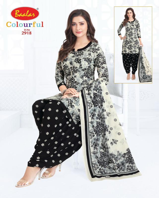 Baalar colourful vol-29 kalamkari dress material wholesale bangalore
